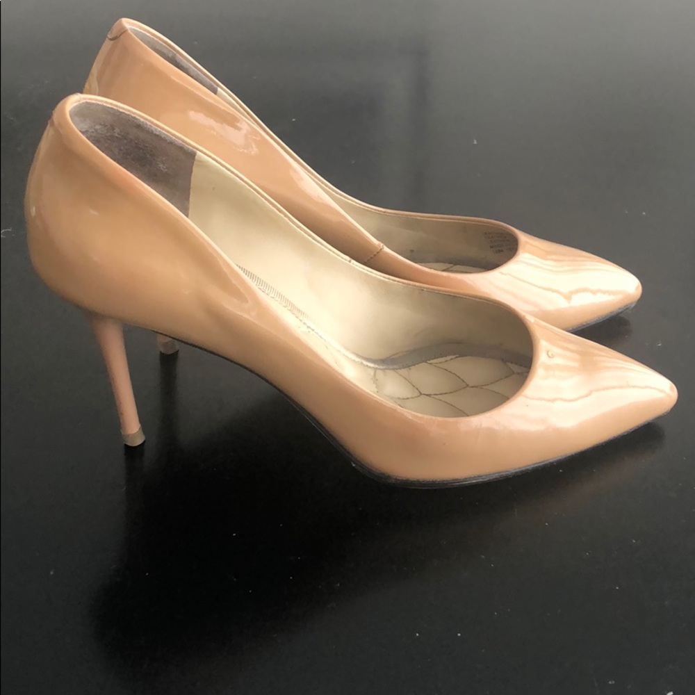 Brian Atwood Classic Nude Heels size 6.5